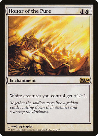 Honor of the Pure [Magic 2012] | North Game Den