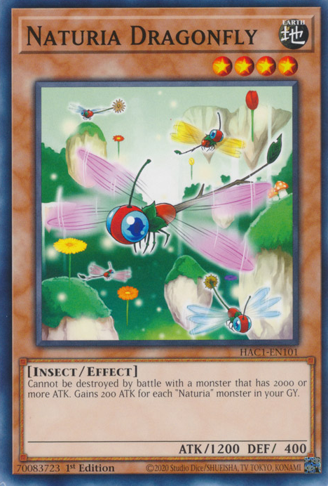 Naturia Dragonfly [HAC1-EN101] Common | North Game Den