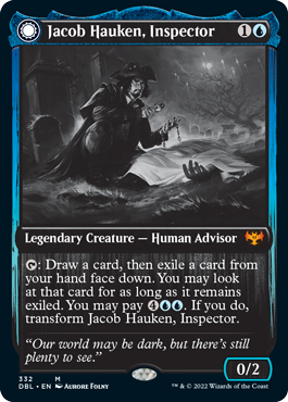 Jacob Hauken, Inspector // Hauken's Insight [Innistrad: Double Feature] | North Game Den