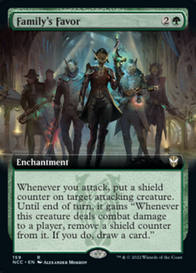 Family's Favor (Extended Art) [Streets of New Capenna Commander] | North Game Den