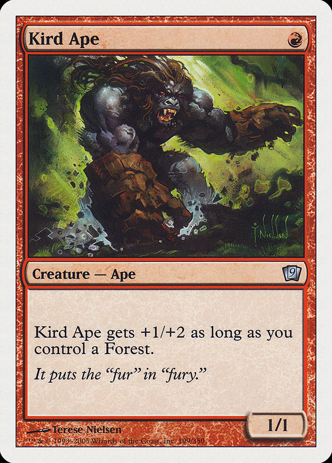 Kird Ape (9th Edition) [Oversize Cards] | North Game Den