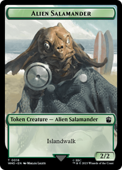 Alien Salamander // Alien Insect Double-Sided Token [Doctor Who Tokens] | North Game Den