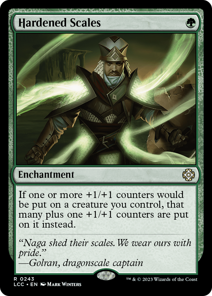 Hardened Scales [The Lost Caverns of Ixalan Commander] | North Game Den