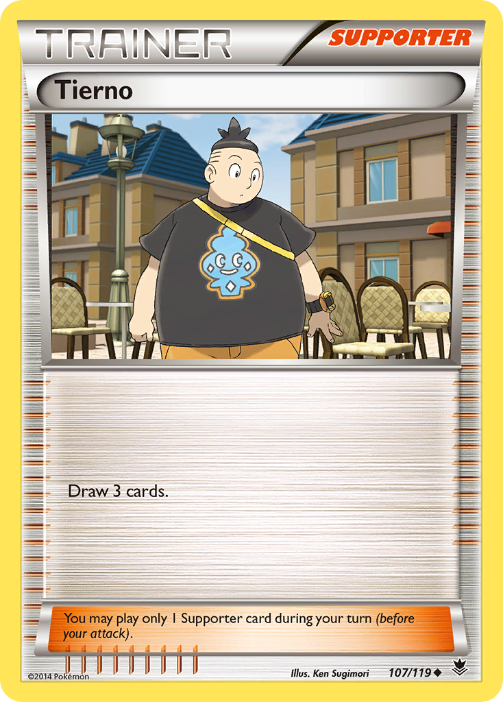 Tierno (107/119) [XY: Phantom Forces] | North Game Den