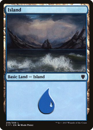 Island (299) [Commander 2017] | North Game Den