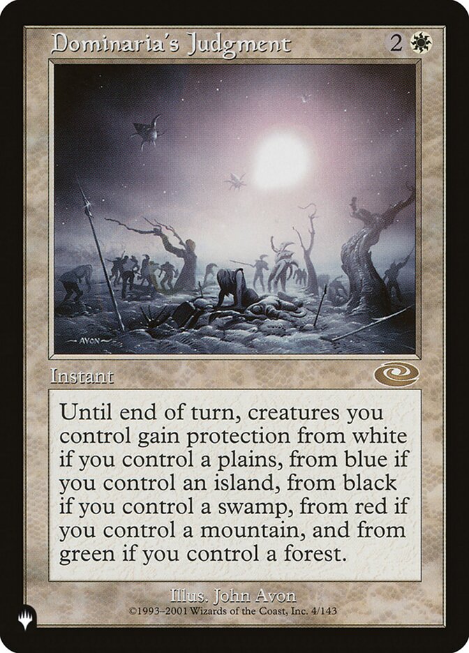 Dominaria's Judgment [The List] | North Game Den