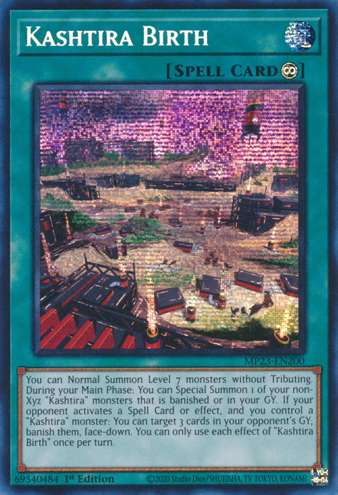 Kashtira Birth [MP23-EN200] Prismatic Secret Rare | North Game Den