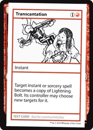 Transcantation (2021 Edition) [Mystery Booster Playtest Cards] | North Game Den