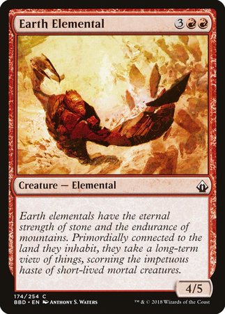 Earth Elemental [Battlebond] | North Game Den