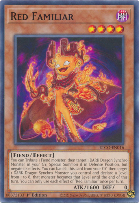 Red Familiar [ETCO-EN016] Common | North Game Den
