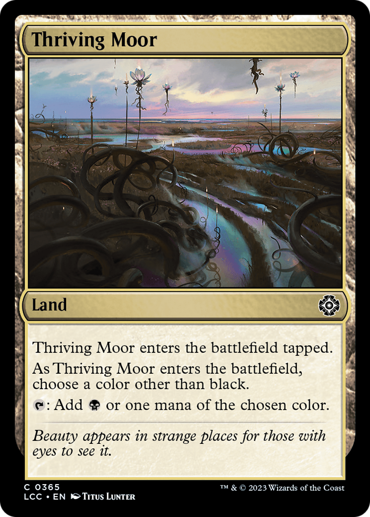 Thriving Moor [The Lost Caverns of Ixalan Commander] | North Game Den