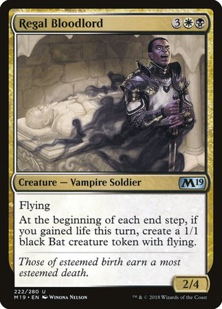 Regal Bloodlord [Core Set 2019] | North Game Den