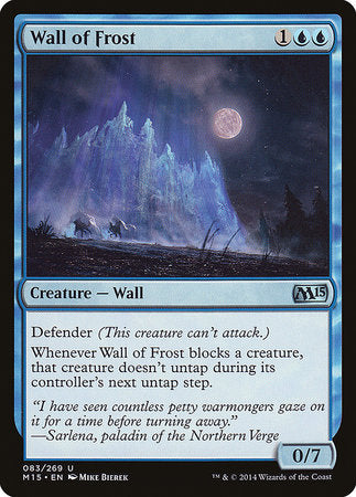 Wall of Frost [Magic 2015] | North Game Den