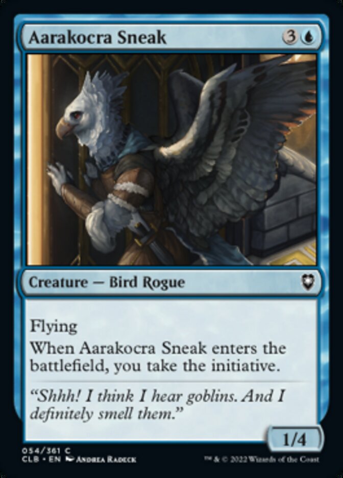 Aarakocra Sneak [Commander Legends: Battle for Baldur's Gate] | North Game Den