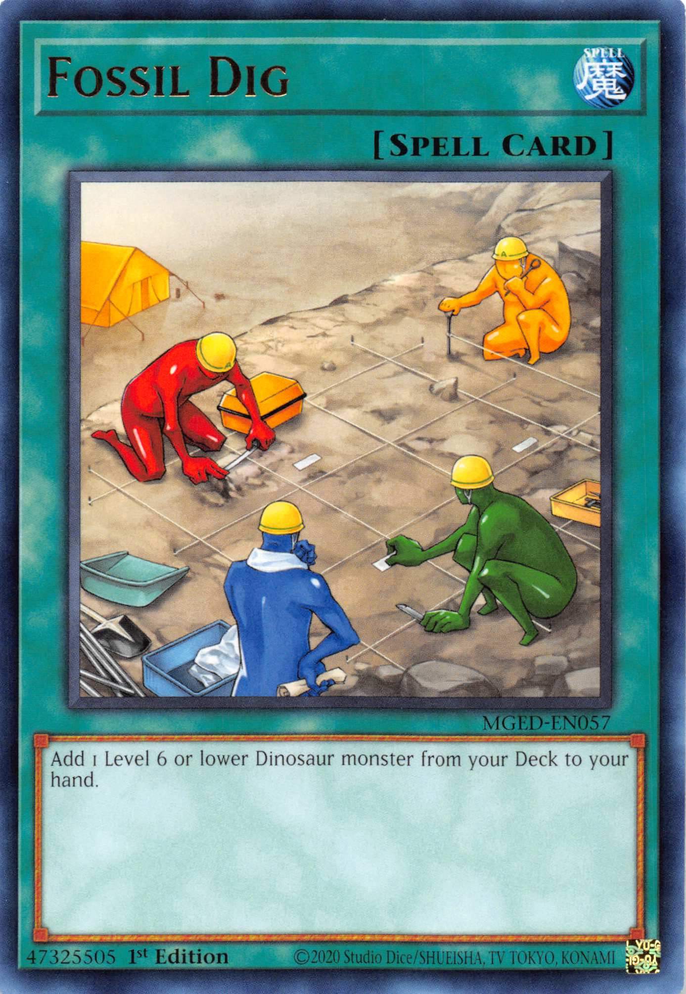Fossil Dig [MGED-EN057] Rare | North Game Den