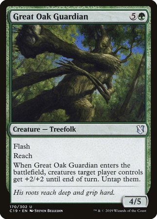 Great Oak Guardian [Commander 2019] | North Game Den