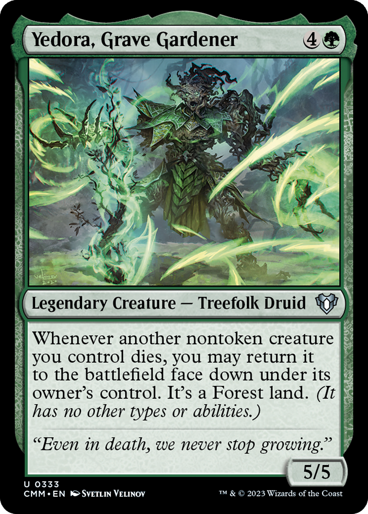 Yedora, Grave Gardener [Commander Masters] | North Game Den