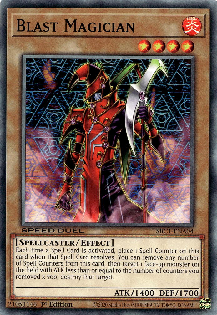 Blast Magician [SBC1-EN004] Common | North Game Den