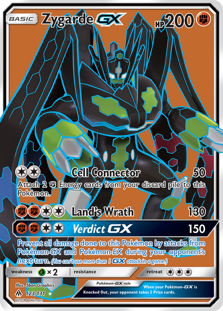 Zygarde GX (123/131) [Sun & Moon: Forbidden Light] | North Game Den