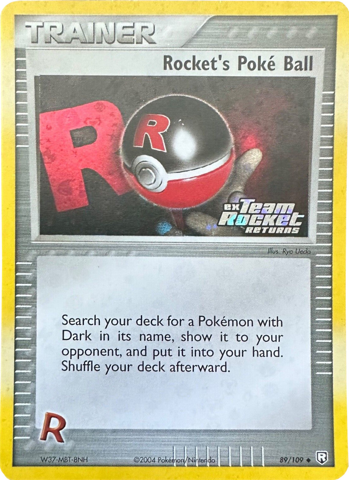 Rocket's Poke Ball (89/109) (Stamped) [EX: Team Rocket Returns] | North Game Den