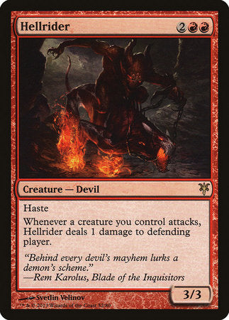Hellrider [Duel Decks: Sorin vs. Tibalt] | North Game Den
