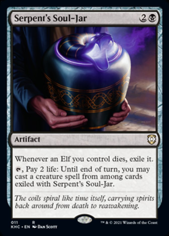 Serpent's Soul-Jar [Kaldheim Commander] | North Game Den