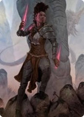 Kaya the Inexorable Art Card [Kaldheim: Art Series] | North Game Den