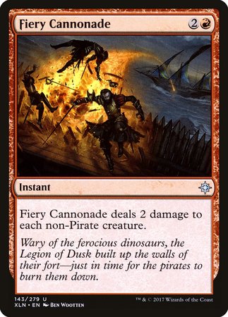 Fiery Cannonade [Ixalan] | North Game Den