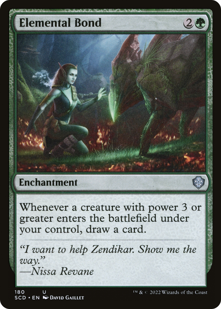 Elemental Bond [Starter Commander Decks] | North Game Den