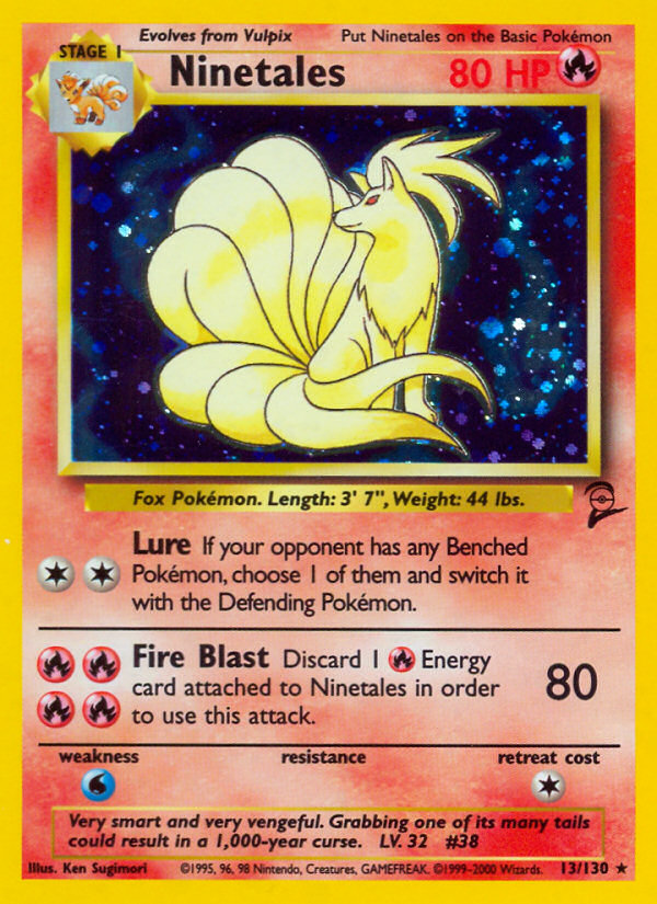 Ninetales (13/130) [Base Set 2] | North Game Den