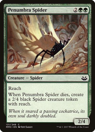 Penumbra Spider [Modern Masters 2017] | North Game Den