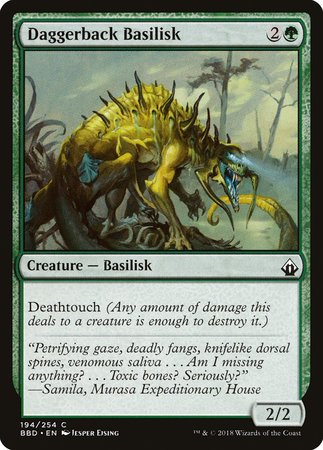 Daggerback Basilisk [Battlebond] | North Game Den