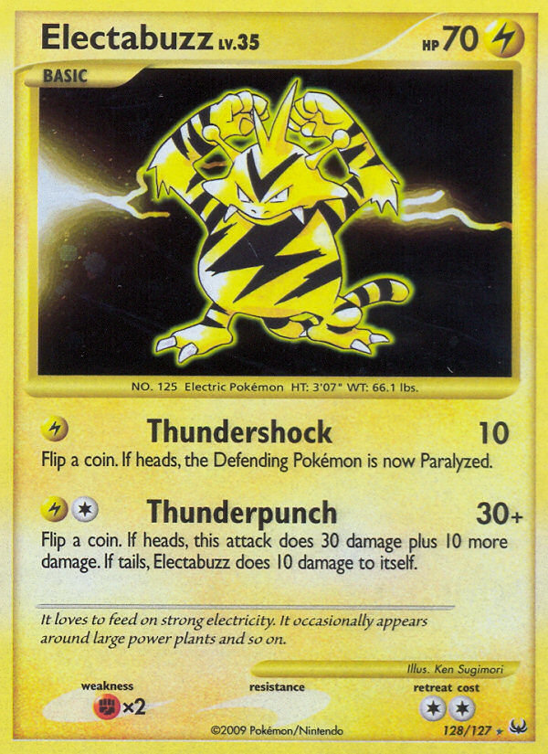 Electabuzz (128/127) [Platinum: Base Set] | North Game Den