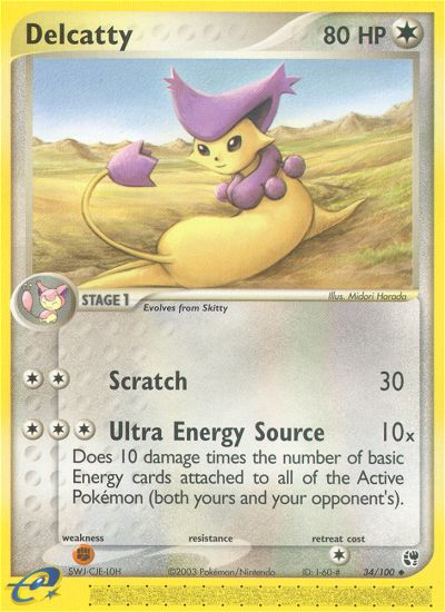 Delcatty (34/100) [EX: Sandstorm] | North Game Den