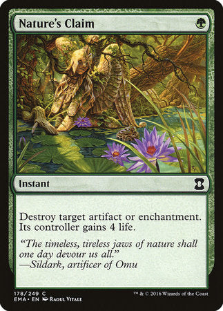 Nature's Claim [Eternal Masters] | North Game Den