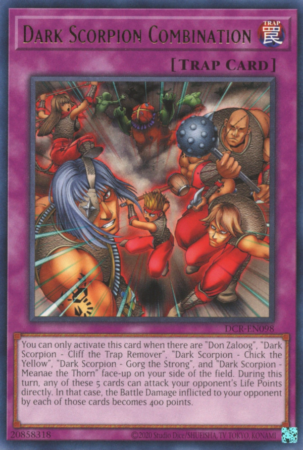Dark Scorpion Combination [DCR-EN098] Rare | North Game Den
