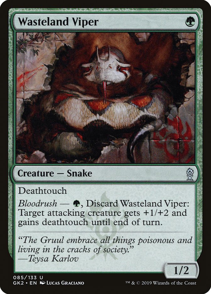 Wasteland Viper [Ravnica Allegiance Guild Kit] | North Game Den