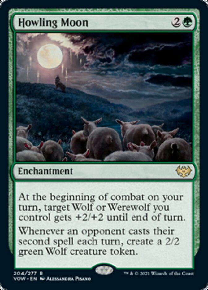 Howling Moon [Innistrad: Crimson Vow] | North Game Den