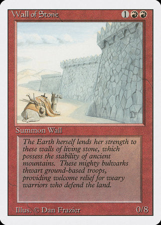 Wall of Stone [Revised Edition] | North Game Den