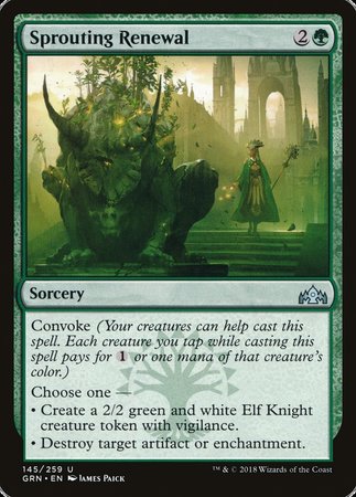 Sprouting Renewal [Guilds of Ravnica] | North Game Den