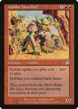 Goblin Warchief [Scourge] | North Game Den