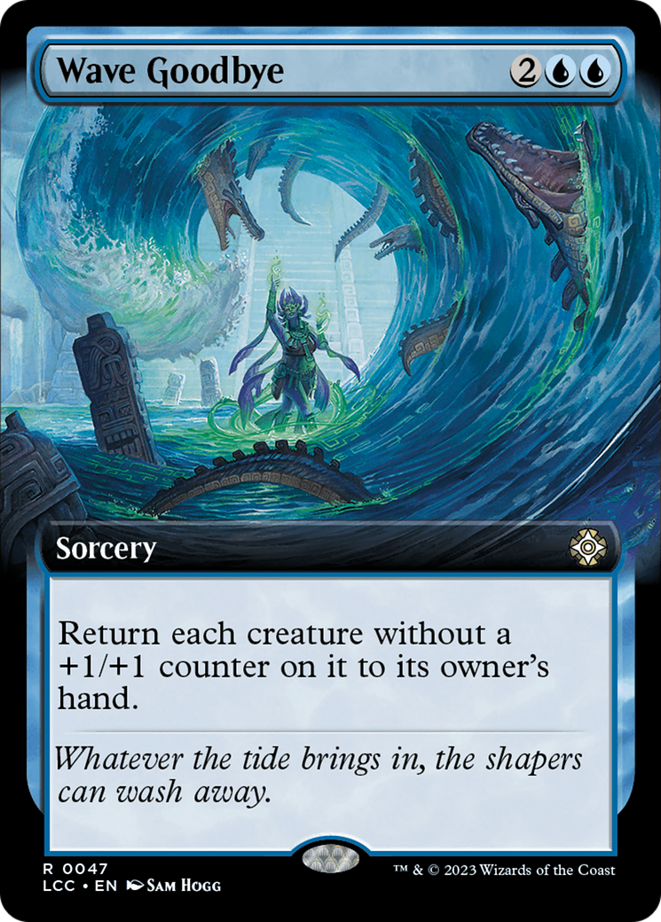 Wave Goodbye (Extended Art) [The Lost Caverns of Ixalan Commander] | North Game Den
