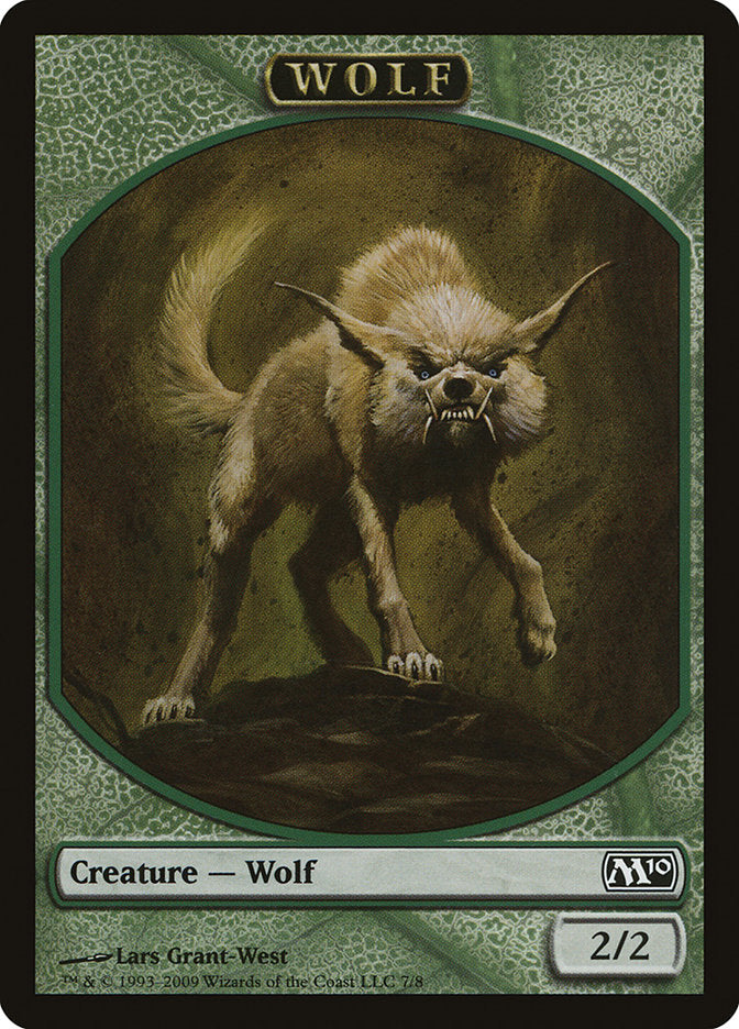 Wolf [Magic 2010 Tokens] | North Game Den