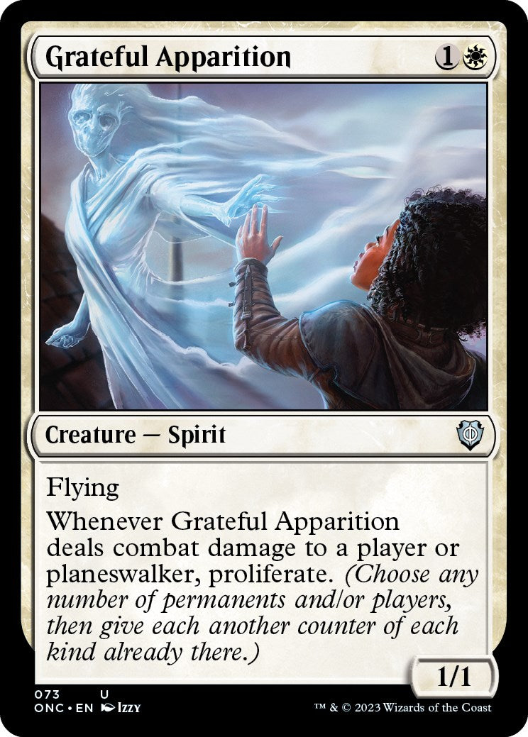 Grateful Apparition [Phyrexia: All Will Be One Commander] | North Game Den