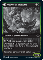 Weaver of Blossoms // Blossom-Clad Werewolf [Innistrad: Double Feature] | North Game Den