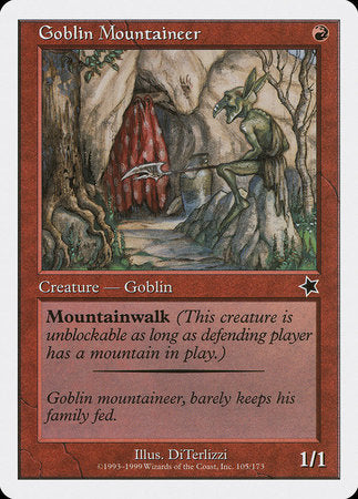 Goblin Mountaineer [Starter 1999] | North Game Den