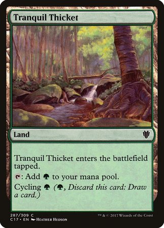 Tranquil Thicket [Commander 2017] | North Game Den