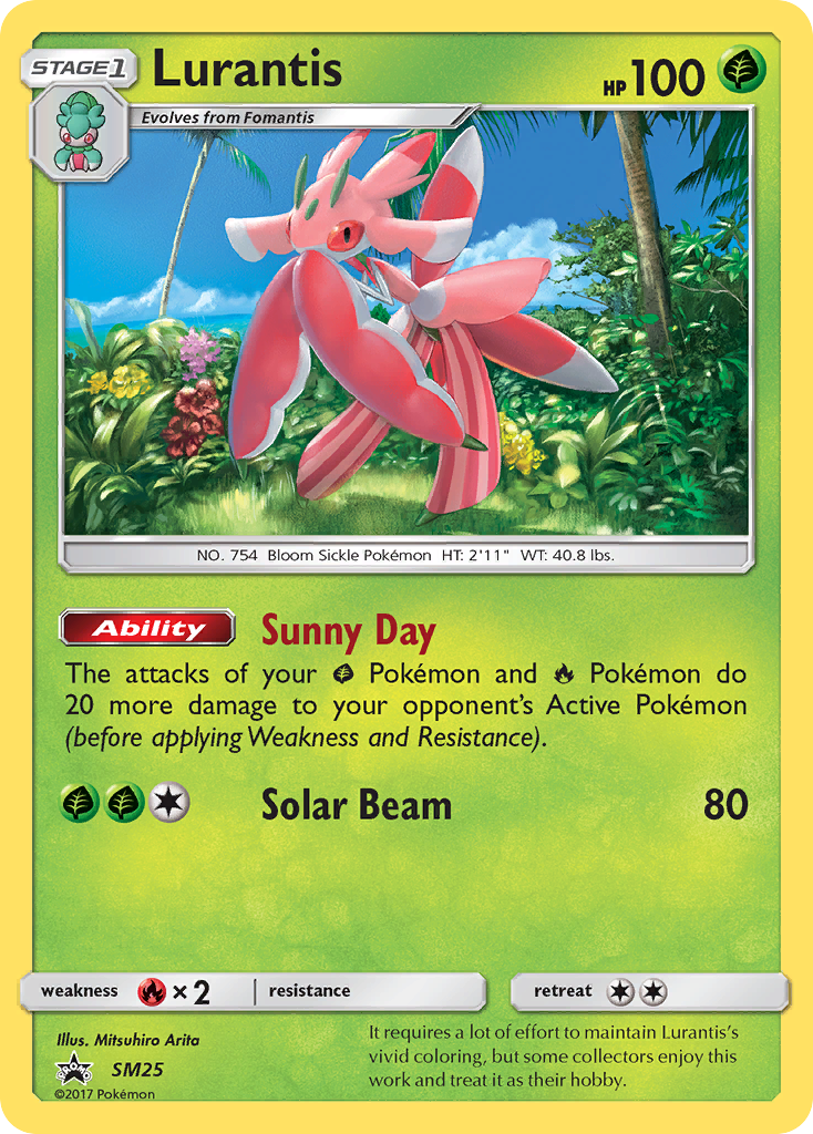 Lurantis (SM25) [Sun & Moon: Black Star Promos] | North Game Den