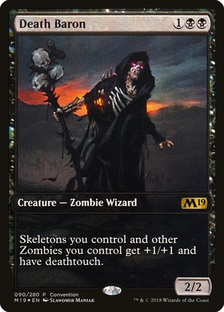 Death Baron (2018 Convention Promo) [Core Set 2019 Promos] | North Game Den