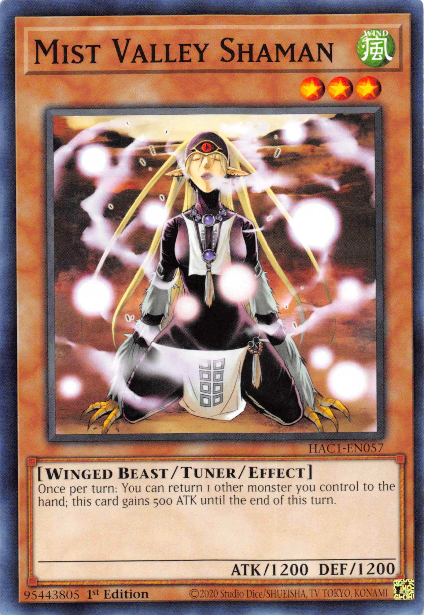 Mist Valley Shaman [HAC1-EN057] Common | North Game Den